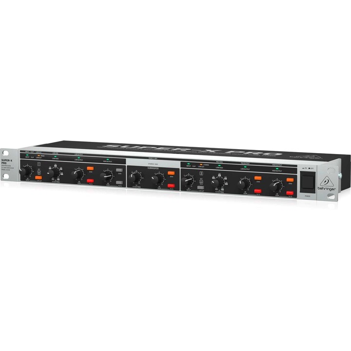 Behringer Super-X Pro CX2310 V2 Stereo 2 vias / Mono 3 vias Crossover com subwoofer