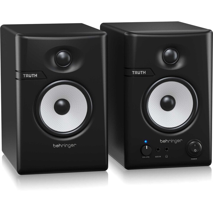 Monitor da studio Behringer Audiophile da 3,5 pollici con Bluetooth (coppia)