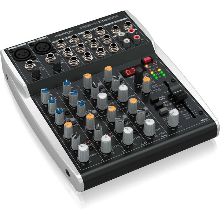 Behringer Xenyx 1002sfx 10-Kanal-Mixer mit USB und FX