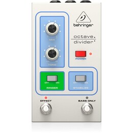 Pedal de efectos de timbre y divisor de octava analógico clásico Behringer