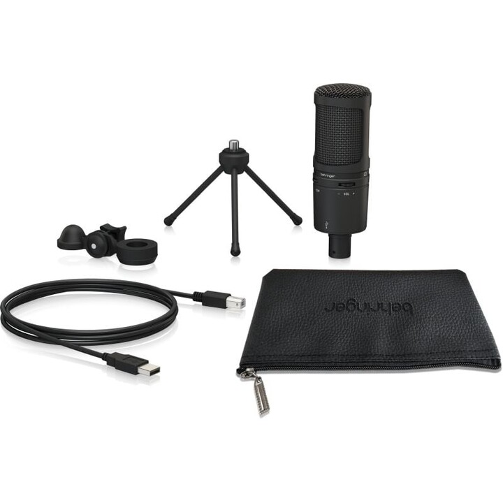 Microfone condensador Behringer BM1U USB Livestream