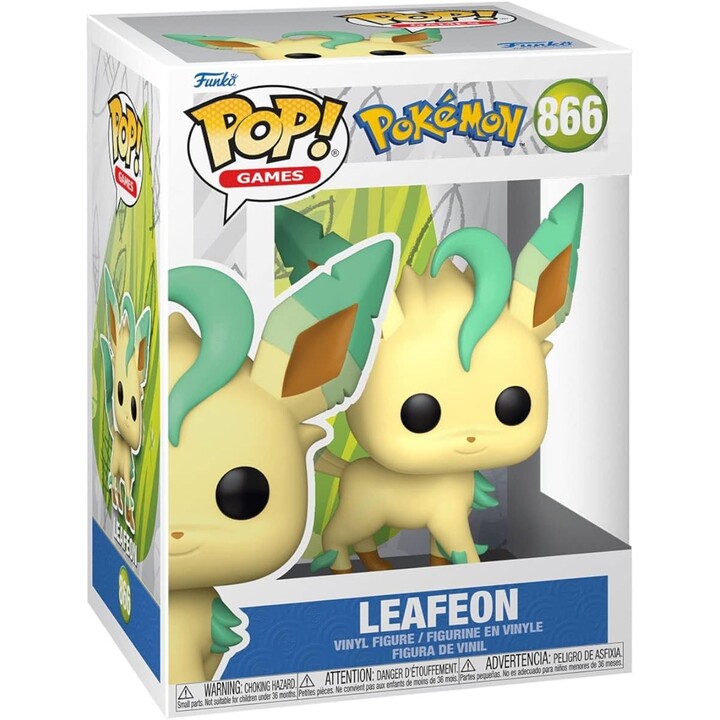 FUNKO POP FIGURINE Games: Pokemon- Leafeon (EMEA) 74214