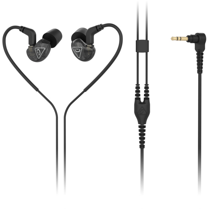 Behringer SD251-CK Cuffie intrauricolari con connettore MMCX, nere