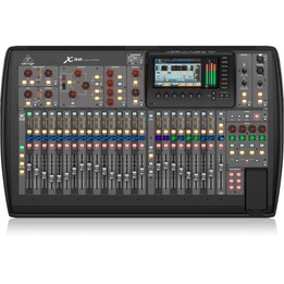Behringer X32 digitales Mischpult mit 40 Eingängen und 25 Bussen und 32 programmierbaren Midas-Vorverstärkern