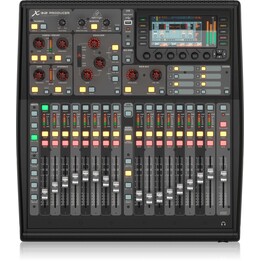 Behringer X32 PRODUCER-TP Rackmontierbares digitales Mischpult mit 40 Eingängen und 25 Bussen und 16 programmierbaren Midas-Vorv