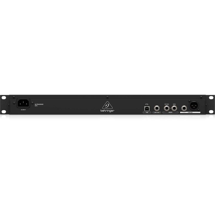 Interfaz del procesador de voz del preamplificador de micrófono Behringer UV1