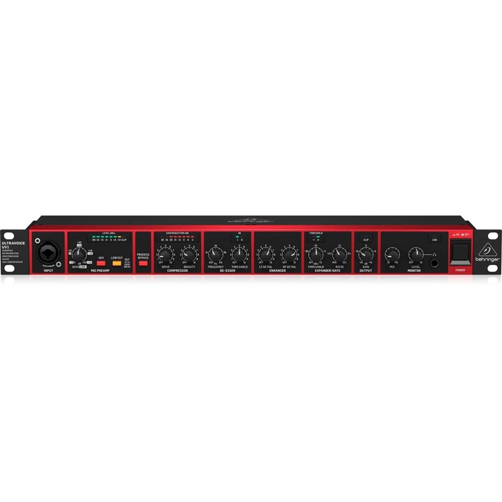 Interface de processeur vocal de préampli micro Behringer UV1
