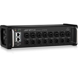 Caja de E/S Behringer SD8 Digital Snake con 8 preamplificadores MIDAS
