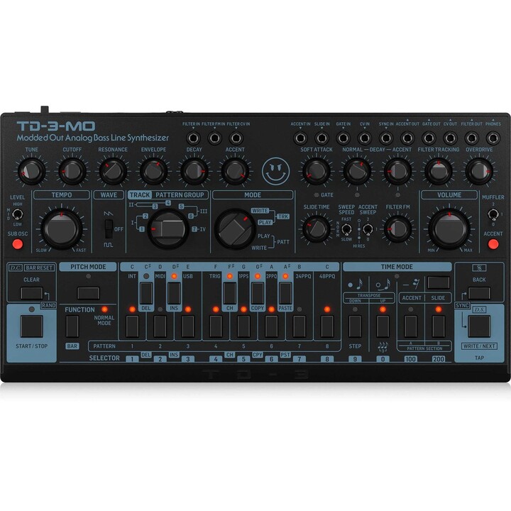 Behringer TD-3-MO-BK Sintetizzatore analogico per basso - nero