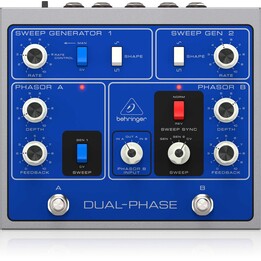Behringer DUAL PHASE Véritable double déphaseur analogique avec 12 optocoupleurs