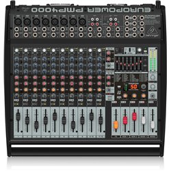 Behringer PMP4000 mezclador DJ 20 canales 10 - 200000 Hz Negro