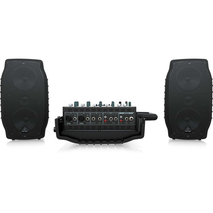Behringer PPA200 sistema de megafonía Sistema de megafonía independiente 200 W Negro