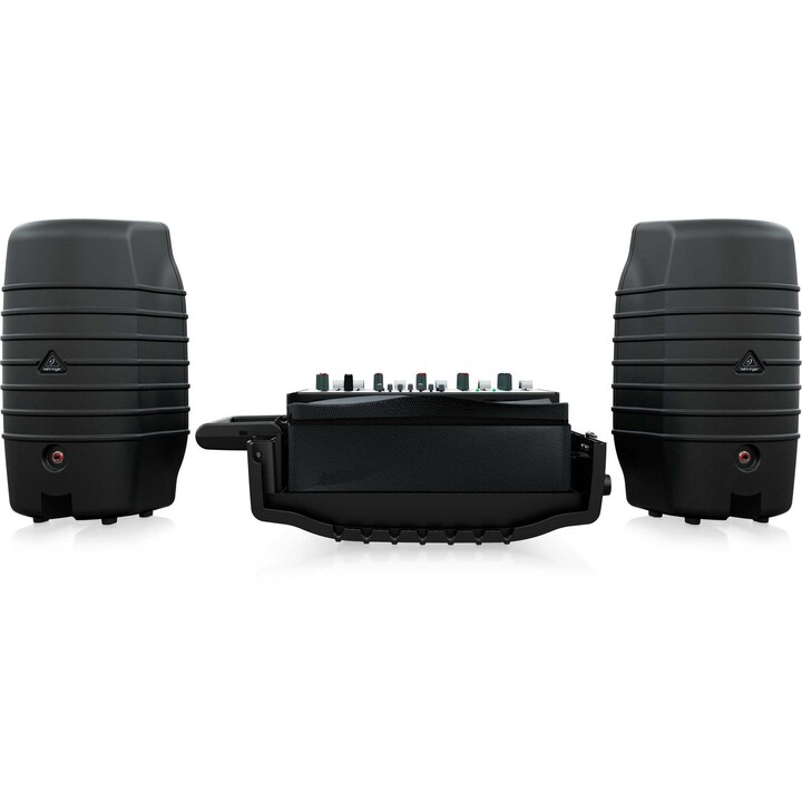 Behringer PPA200 sistema de megafonía Sistema de megafonía independiente 200 W Negro