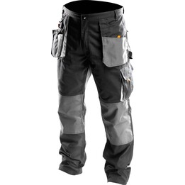 NEO TOOLS 81-220 HD work trousers grey M/50