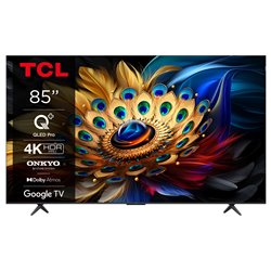 TCL C65 Series 85C655 85 4K Ultra HD Smart TV Wifi Titanio - Televisor
