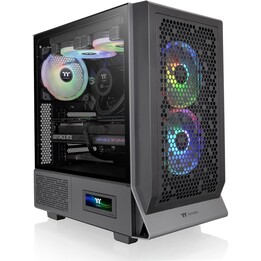 Thermaltake Ceres 300 TG ARGB Schwarz