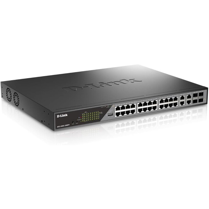28-port gigabit long range poe+