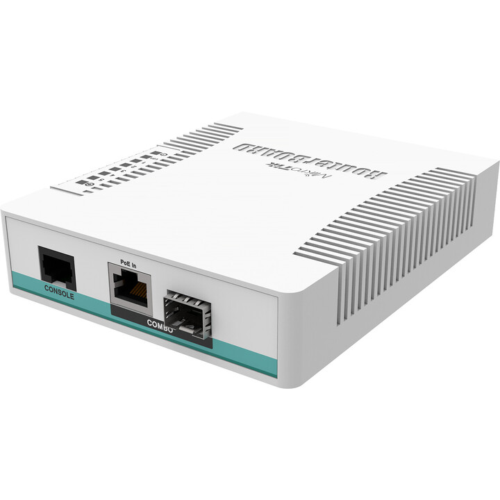 Mikrotik CRS106-1C-5S switch Gigabit Ethernet (10/100/1000) support PoE White