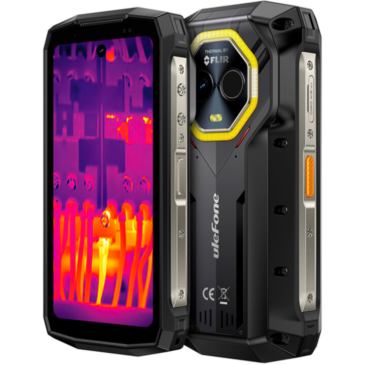 Ulefone Armor Mini 20T Pro Térmico 5G 256GB 8GB Dual Sim Preto 