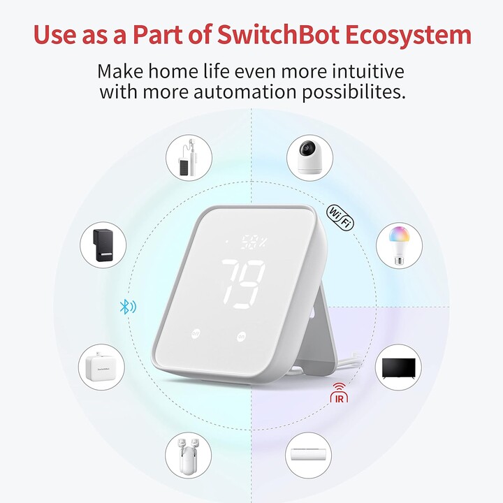SwitchBot Hub 2 Branco - Hub Gateway