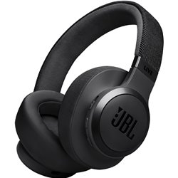 JBL Live 770NC, kabellose Over-Ear-Kopfhörer mit echtem ANC mit Smart Ambient, 65 Stunden, Schwarz