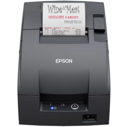 Imprimante de tickets Epson TM-U220IIB/Largeur de papier 76 mm/USB/Noir