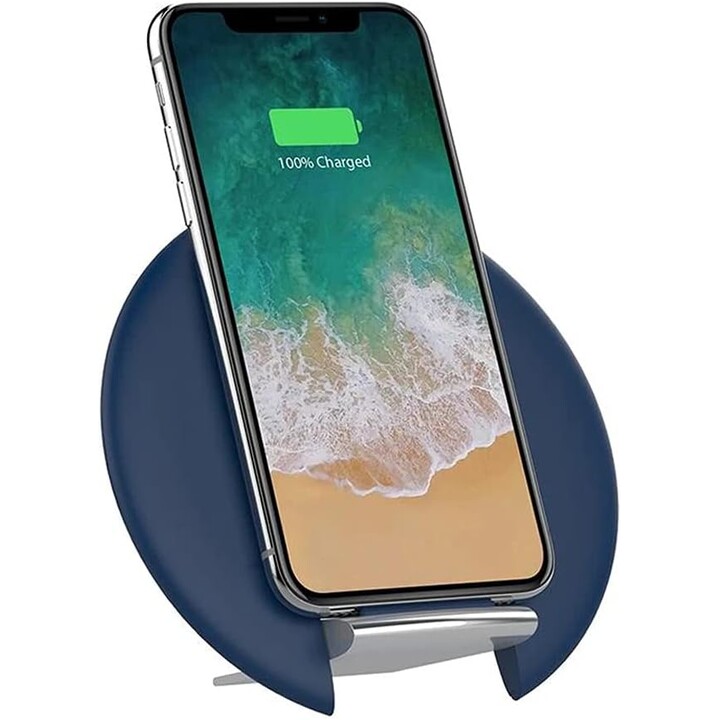 Prime Wireless Desk Charger Premium Navy