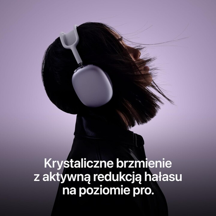 Apple AirPods Max, cuffie wireless over-ear, cancellazione attiva del rumore Pro, ricarica USB-C, blu