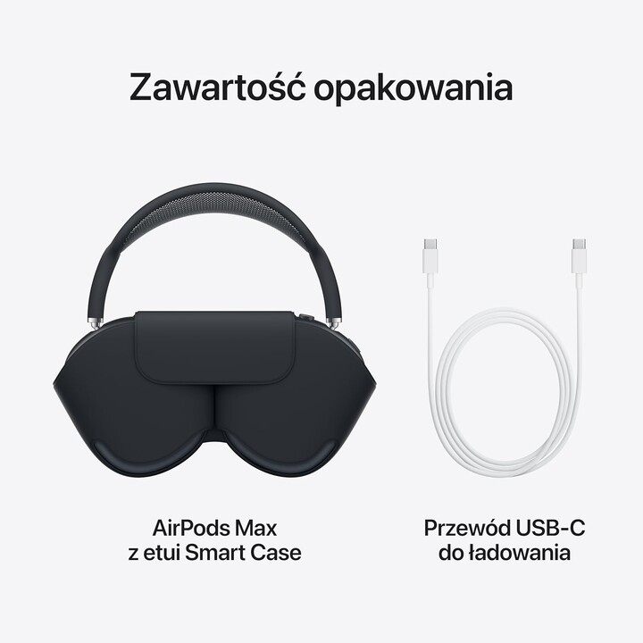 Apple AirPods Max, kabellose Over-Ear-Kopfhörer, aktive Pro-Geräuschunterdrückung, USB-C-Aufladung, blau