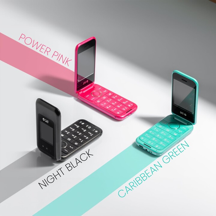 Teléfono Móvil SPC WILD para Personas Mayores/ 4G/ Negro