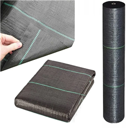 Extralink Tejido agrícola 70G 1,1x100m Negro Estera agrotextil UV Anti-hierbas -364