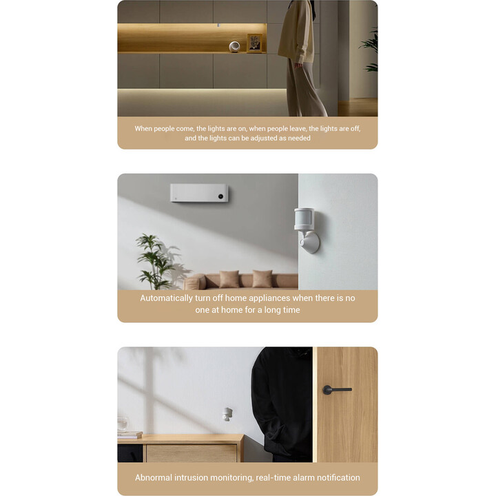 Xiaomi Motion Sensor 2S White - Presence Sensor