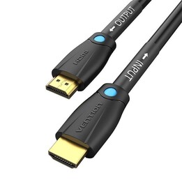 HDMI 2.0 4K-Kabel Vention AAMBQ/ HDMI-Stecker – HDMI-Stecker/ 20 m/ Schwarz