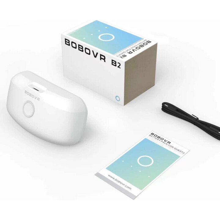 Paquete de baterías BOBOVR B2 - Batería de repuesto M2/M3 Pro 5200 mAh, conexiones magnéticas