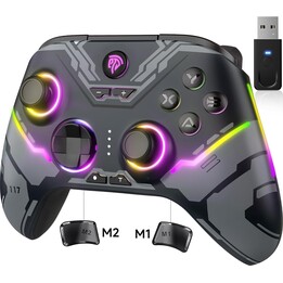 EasySMX X15 – Controller mit Hall-Joysticks/Hall-Triggern für Windows PC, Android, Steam und Switch