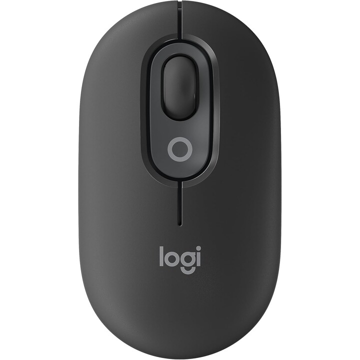 Souris Logitech POP, souris sans fil avec émoticônes personnalisables, technologie SilentTouch, défilement précis/vitesse