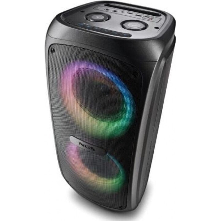 Altavoz bluetooth ngs wild temper 200w bt tws portatil usb rgb negro