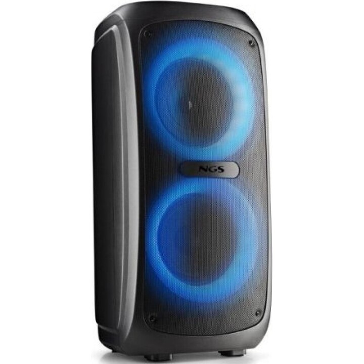 Altavoz bluetooth ngs wild temper 200w bt tws portatil usb rgb negro