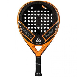 Raquete de Paddle VIBOR-A Mortal Carbon 3.0/ Laranja e Preta