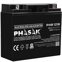 Phasak PHB 1218 Akku kompatibel mit PHASAK UPS/UPS gemäß Spezifikationen