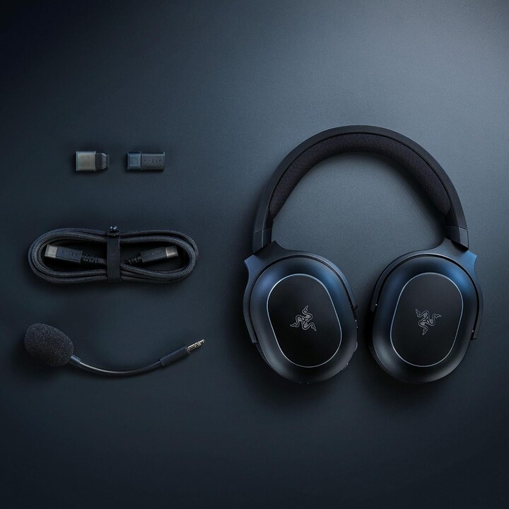 Razer Barracuda X Chroma - Headset para jogos multiplataforma sem fio com 6 zonas Chroma RGB, preto