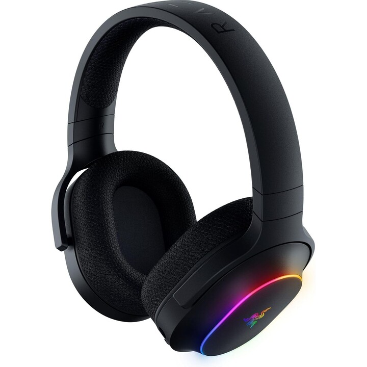 Razer Barracuda X Chroma - Auriculares inalámbricos multiplataforma para juegos con 6 zonas Chroma RGB, negro