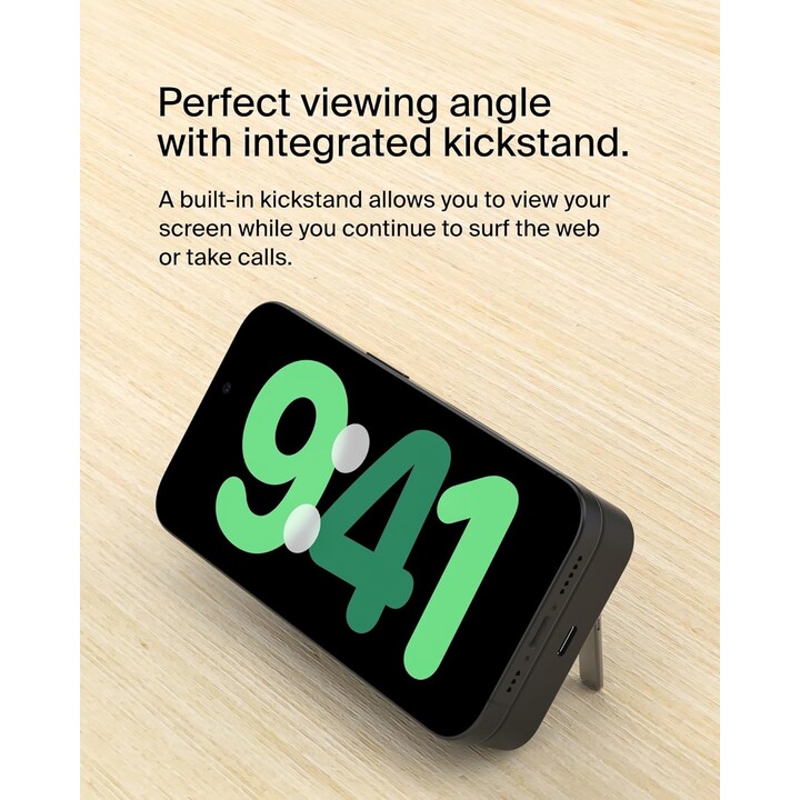 Belkin BoostCharge Pro bateria externa magnética Qi2 8K preta