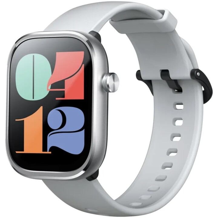 Mibro C4 Smartwatch, 2-Zoll-Bildschirm, Bluetooth-Anruf, schlankes Design, 24-Stunden-Blutsauerstoff-Herzfrequenzüberwachung, Si