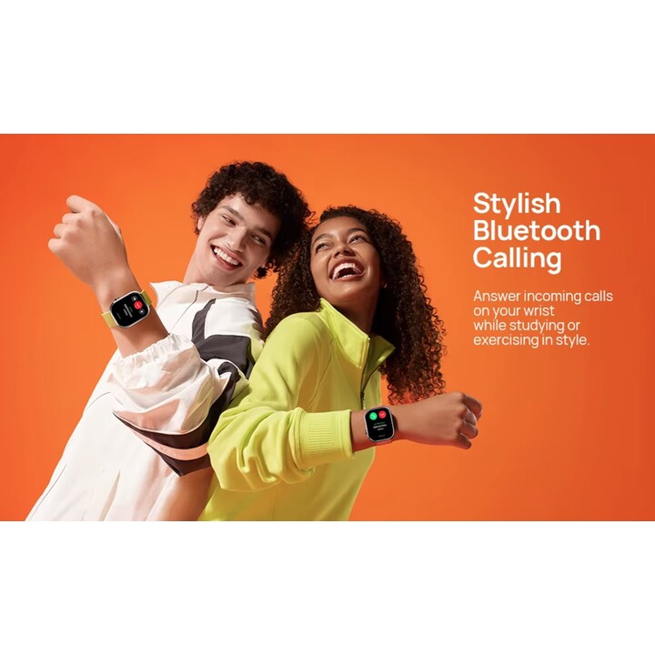 Mibro C4 Smartwatch, 2-Zoll-Bildschirm, Bluetooth-Anruf, schlankes Design, 24-Stunden-Blutsauerstoff-Herzfrequenzüberwachung, Gr