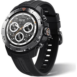 Mibro GS Explorer Smart Watch 1.32 AMOLED com monitor de pressão arterial e frequência cardíaca Fitness Running, preto
