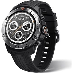 Mibro GS Explorer Smart Watch 1.32 AMOLED with Blood Pressure Heart Rate Monitor Fitness Running, Black