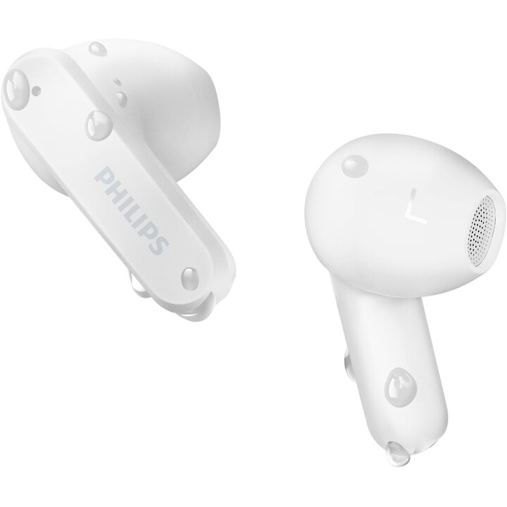 Philips TAT2139WH Casque Bluetooth avec étui de chargement/ Autonomie 7h/ Blanc