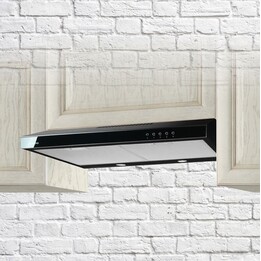 Hotte aspirante AKPO WK-7 K60 GLASS 60 NOIR