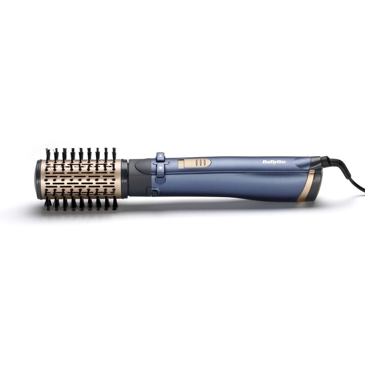 BaByliss AS965E Strumento per lo styling Spazzola ad aria calda Oro caldo, Verde acqua 1000 W 2,5 m